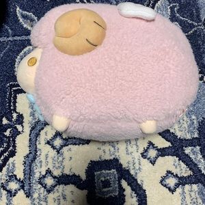 Puffpals fluffiest plushie pink ram